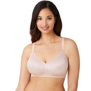 NWT WACOAL Back Appeal Wire Free Bra 34DDD Rose Dust